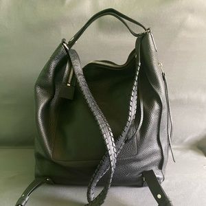 Allsaints Kita backpack leather black